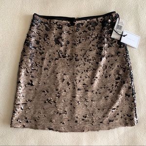 Sequin Skirt gray/black
